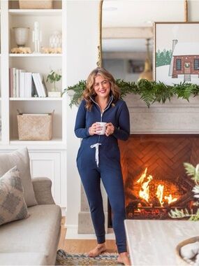 Smash + Tess “The Shay Romper” | Navy | 3XL | Made in Canada